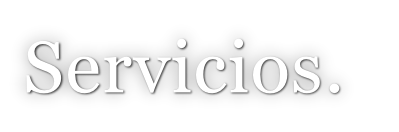 Servicios.